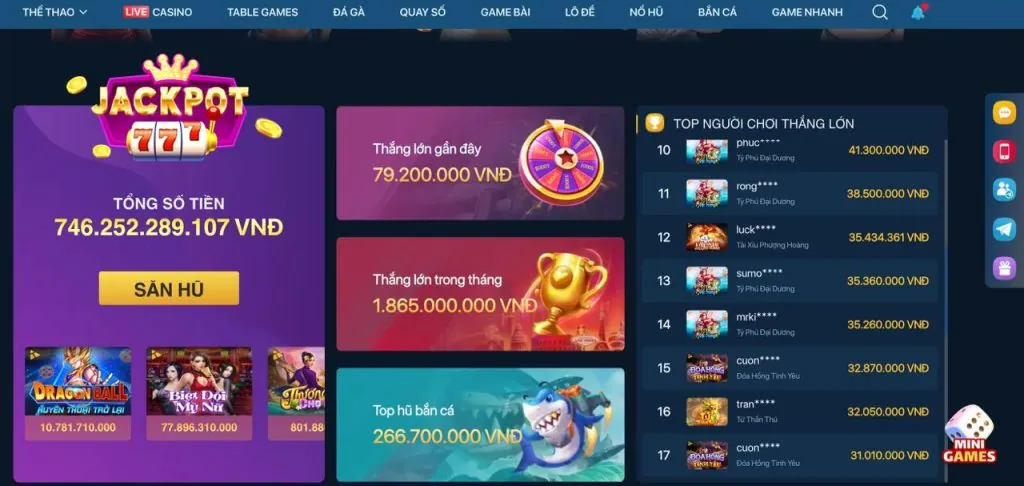 Trải nghiệm Nổ Hũ Banca90 Win